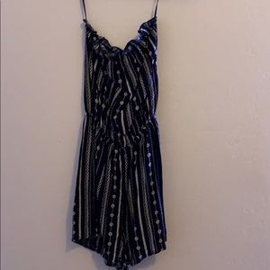 H&M strapless romper